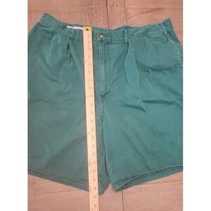 Brooks Brothers Shorts Mens 38 Green Weathered Chino Hiking Chore
